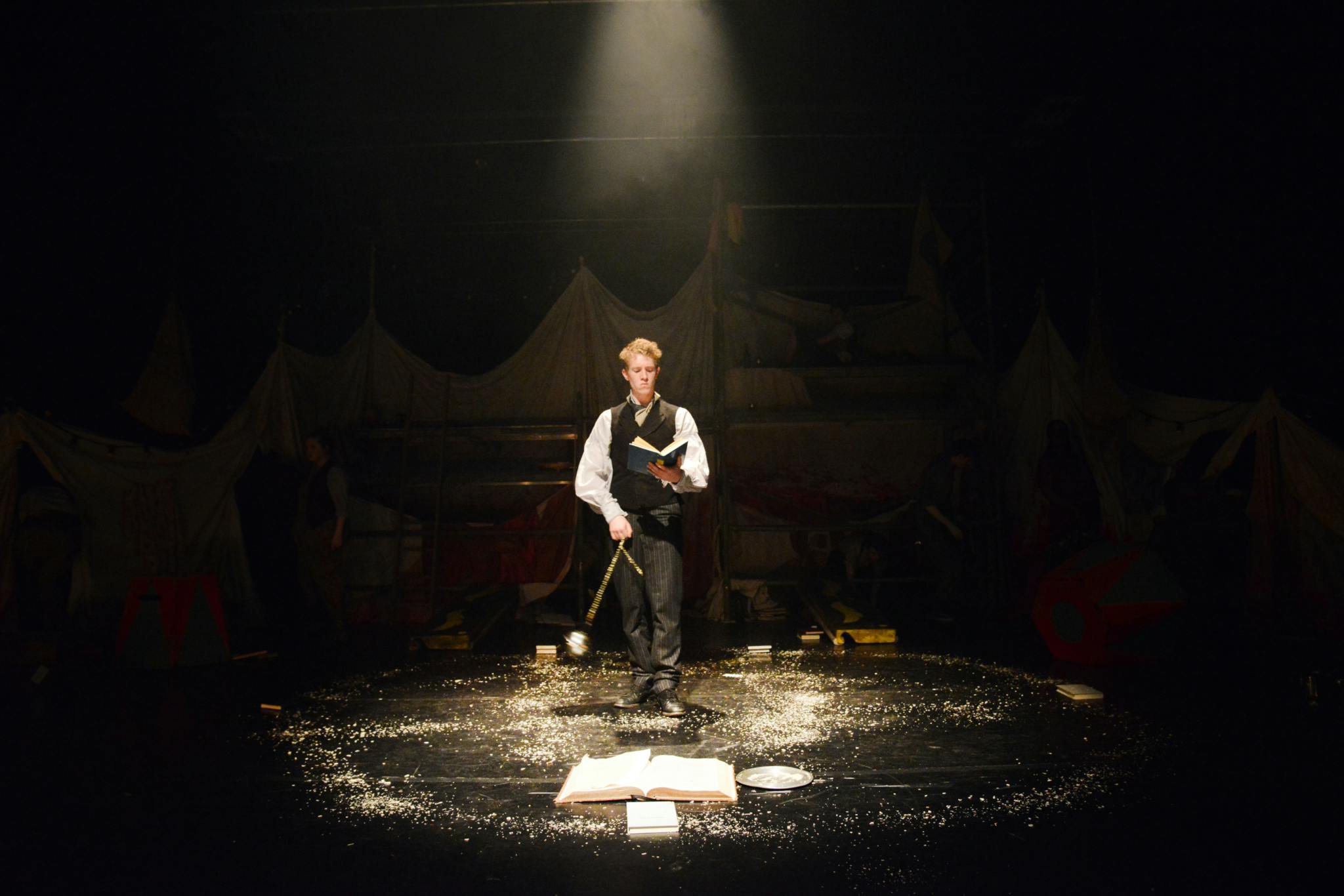 The Actors Wheel production of Faustus Photographer credit essential Claire Tregaskis