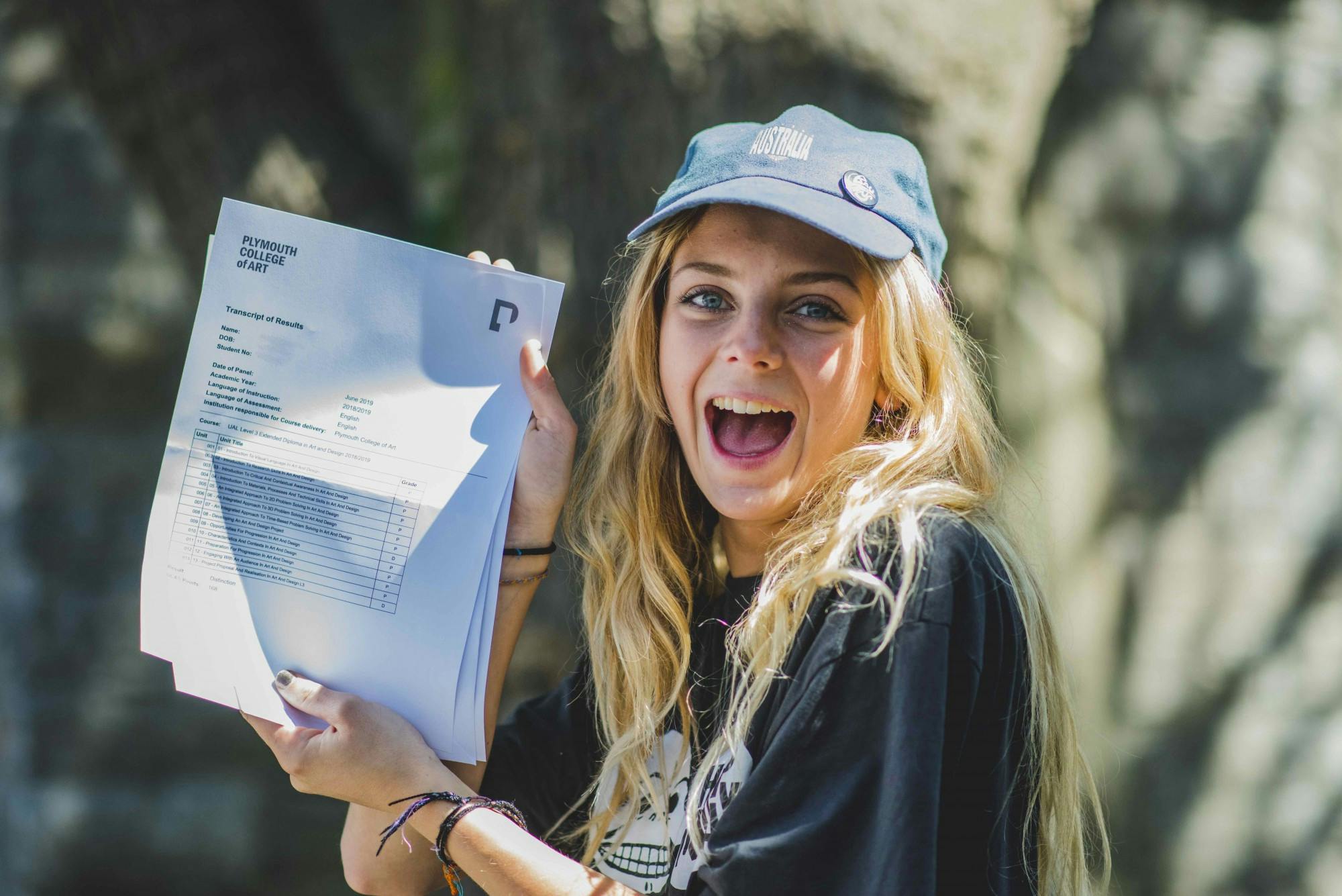 Nina Westwood opens her results 3