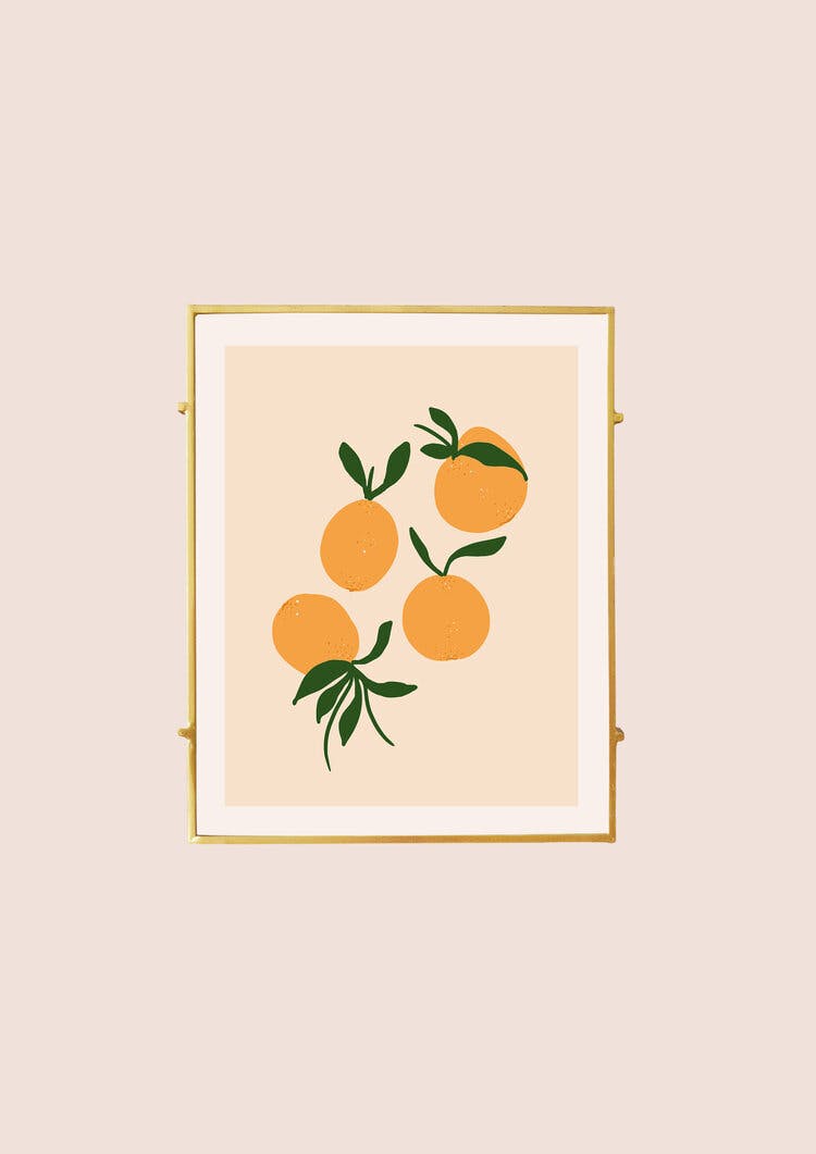 Lucy Ellis Oranges print