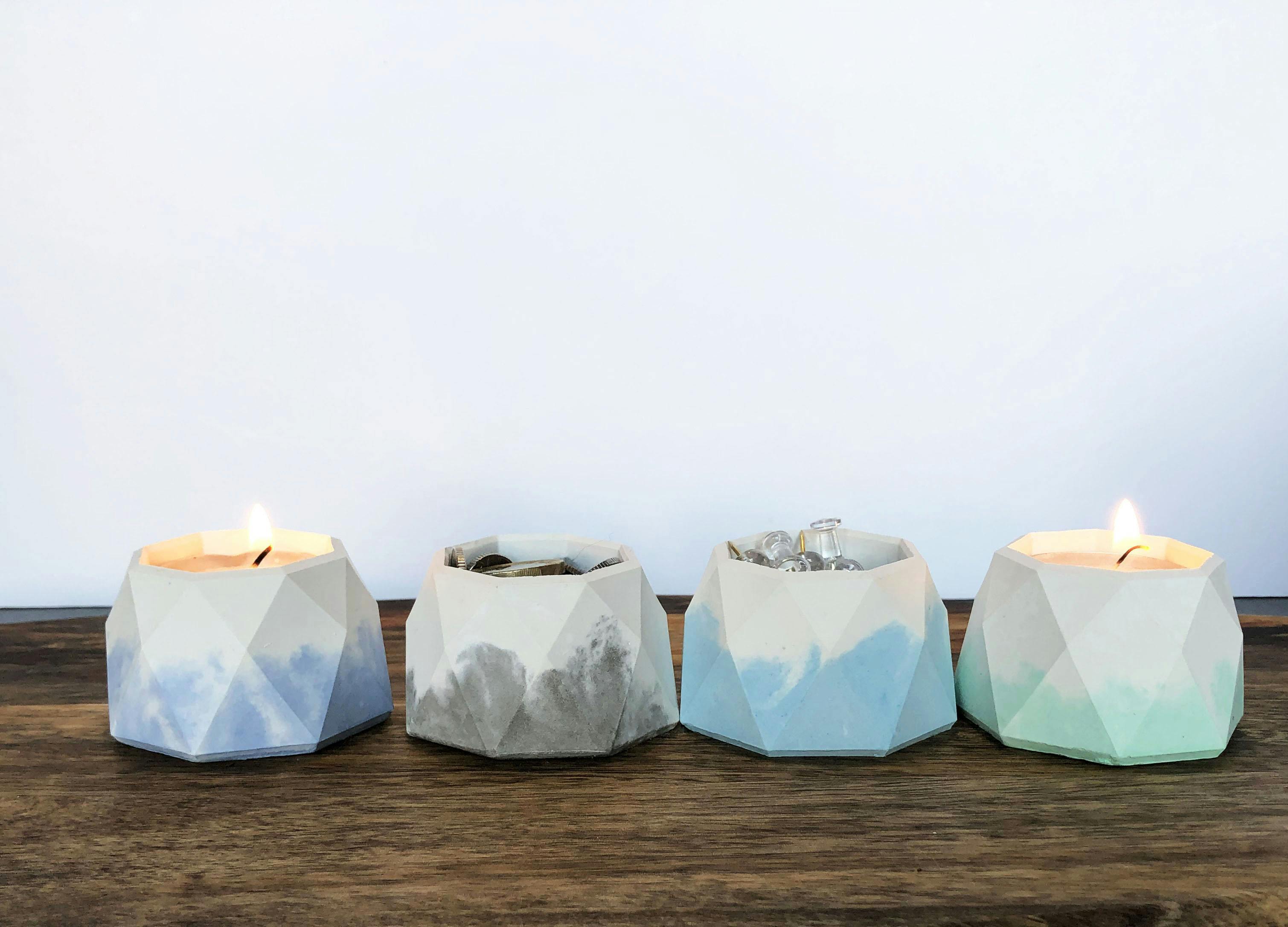 Amy Rouse Group candle holder pots