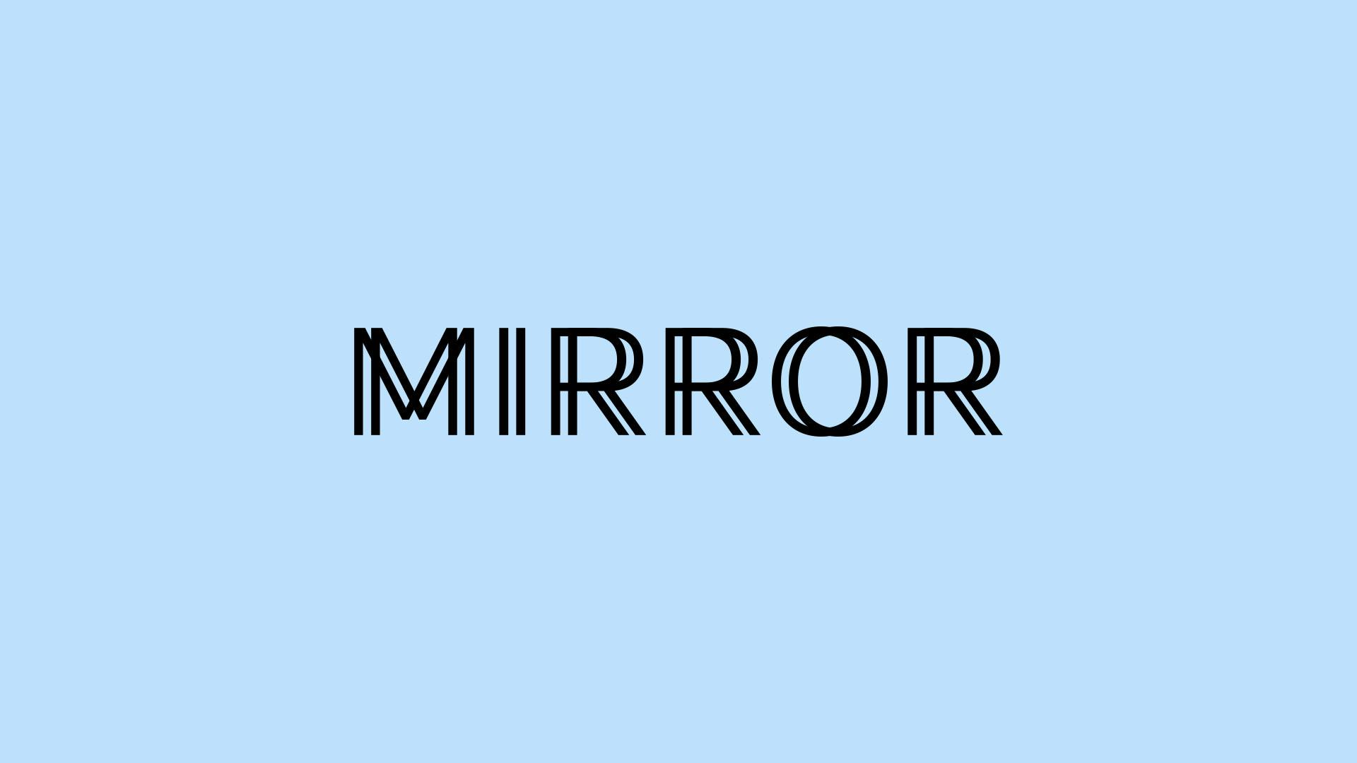 Mirror Logo Animation 16x9 2