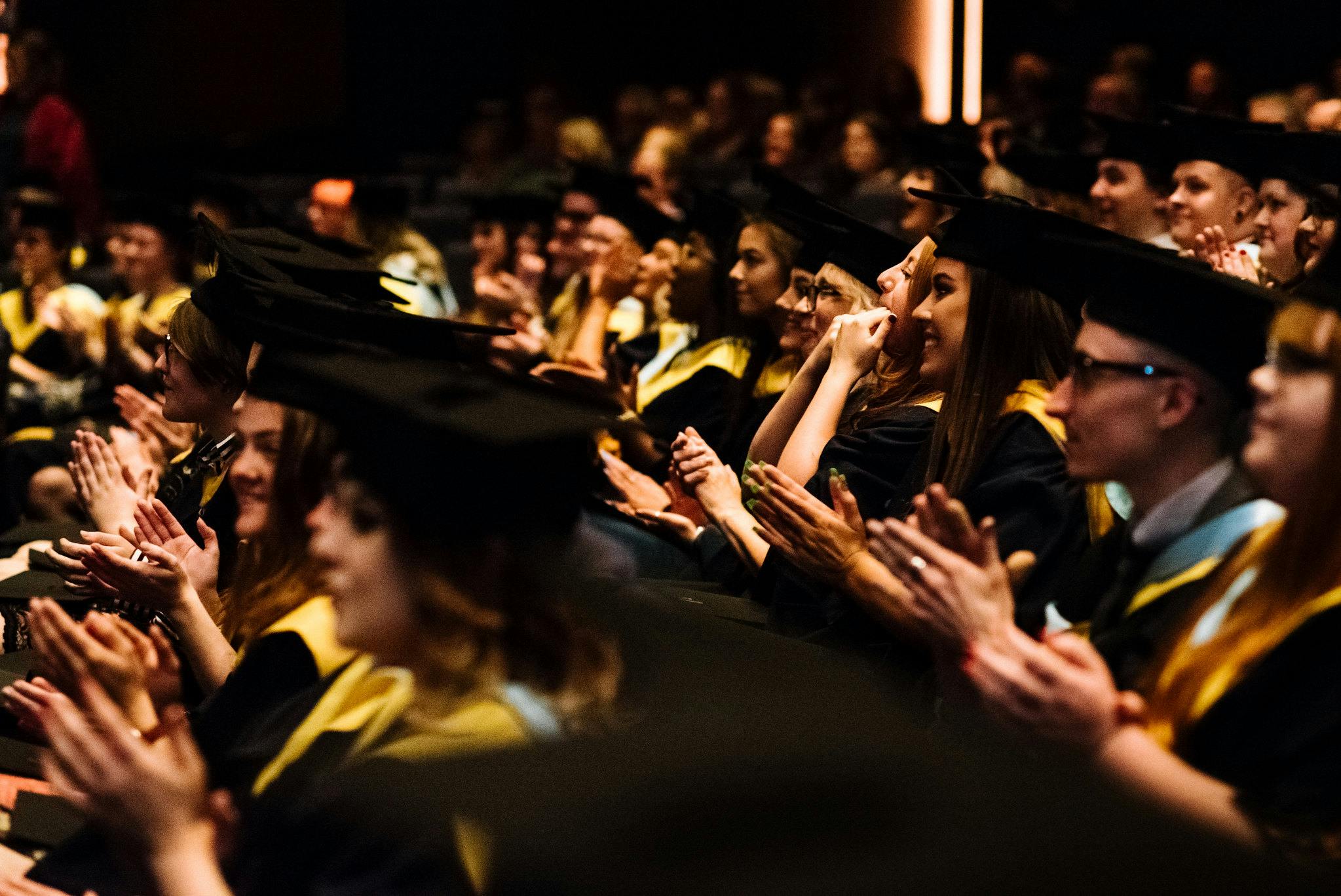 Plymouth College of Art Graduation Ceremony 2019 group crowd