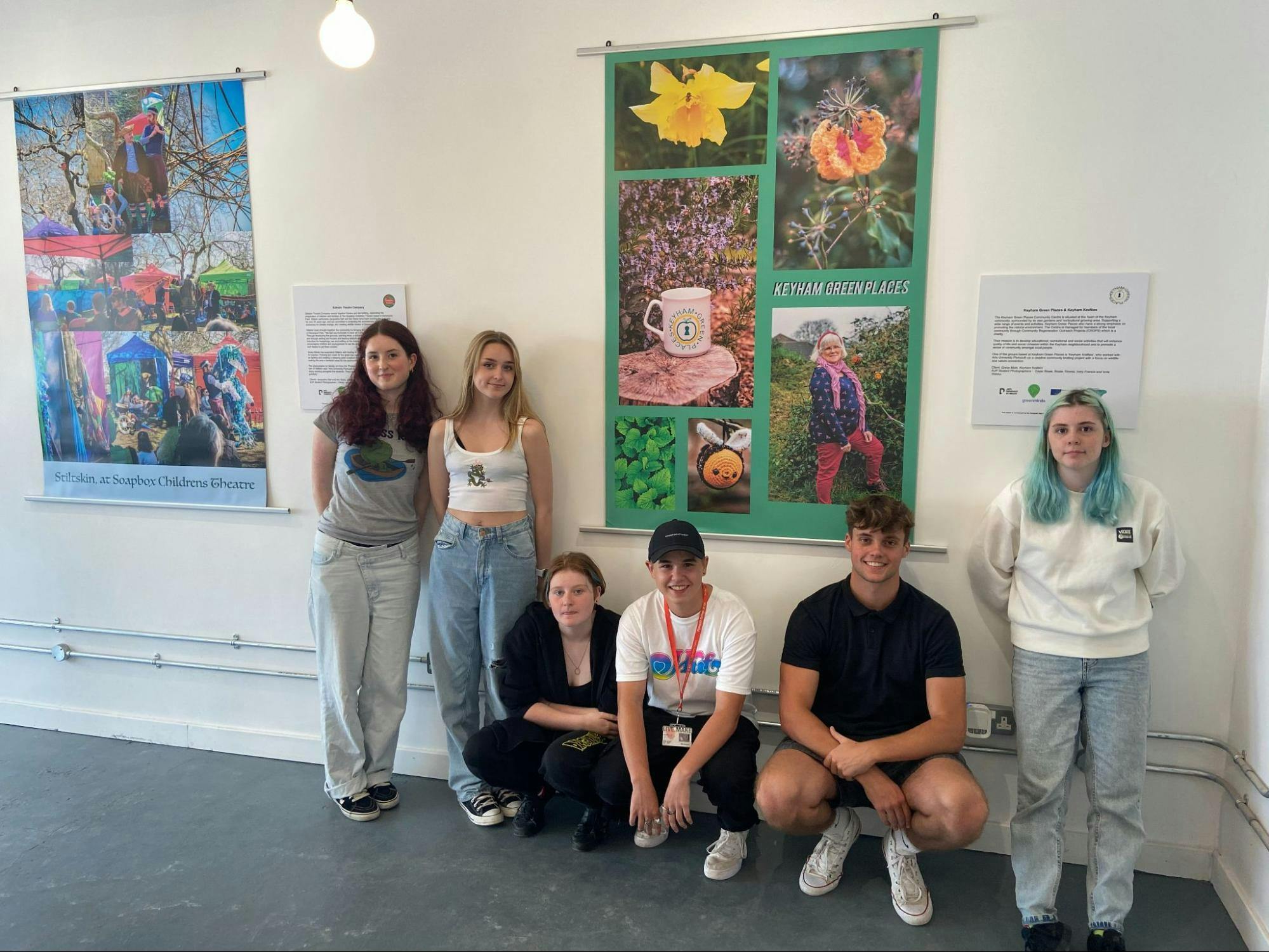 Students who took part in the project