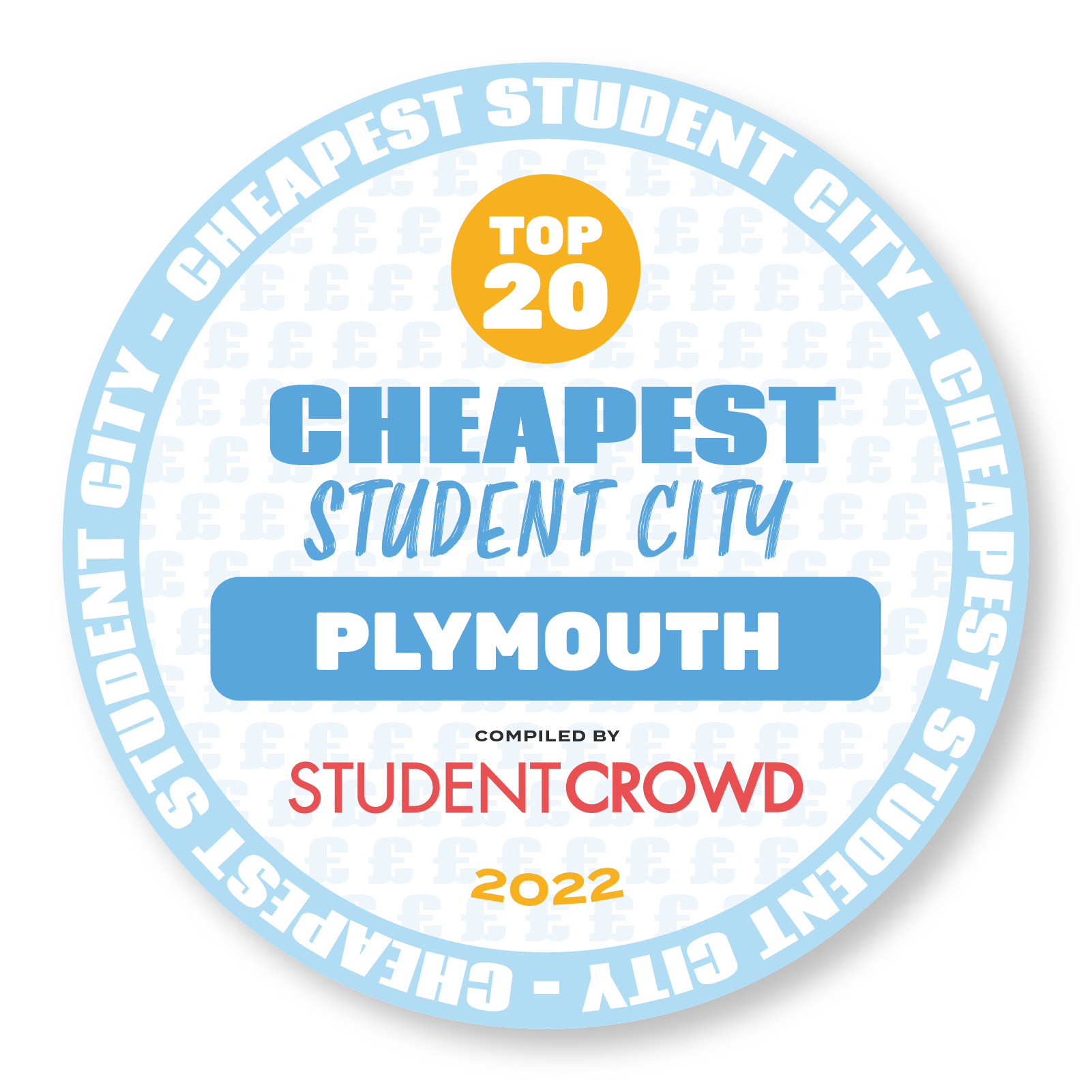 Cheapest student city Student Crowd 22 Plymouth