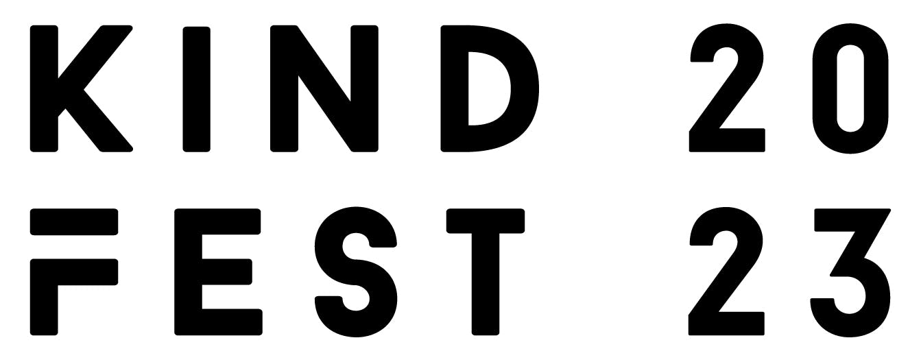 Kind Fest 2023 Logo black